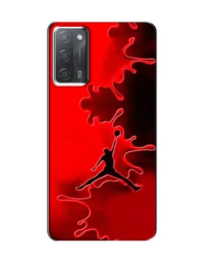Чохол для OPPO A55 з картинкою «Jordan Red Smoke» Чохол для OPPO A55 з картинкою «Jordan Red Smoke»