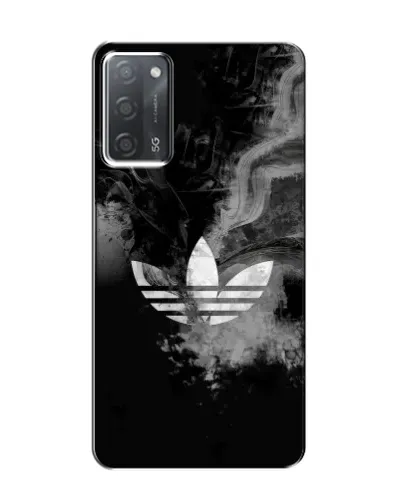 Чохол для OPPO A55 з картинкою «Абстрактний дим Adidas»