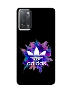 Чохол для OPPO A55 з картинкою «Вибух фарб Adidas»