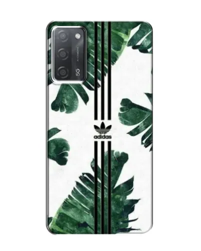 Чохол для OPPO A55 з картинкою «Пальмове листя адідас»