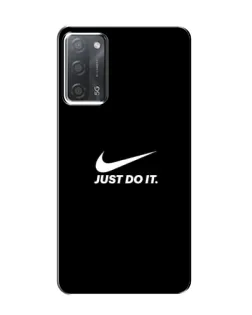 Чохол для OPPO A55 з картинкою «Мінімалізм від Nike»