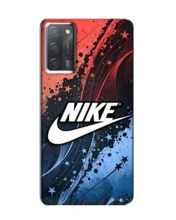 Чохол для OPPO A55 з картинкою «Градієнтний принт Найк»