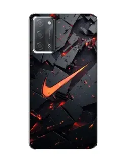 Чохол для OPPO A55 з картинкою «Nike — ефект розломів»