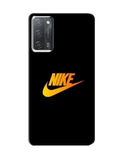 Чохол для OPPO A55 з картинкою «Золотий логотип Nike»