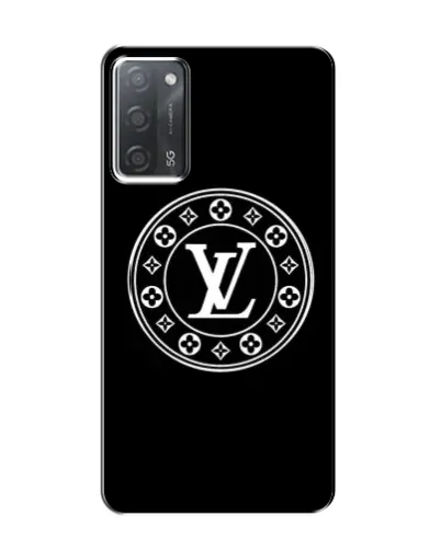 Чехол для OPPO A55 с картинкой «LV — печать стиля»