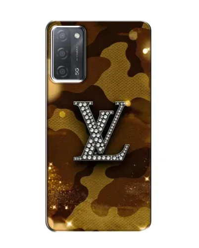 Чехол для OPPO A55 с картинкой «Камуфляжный Louis Vuitton»