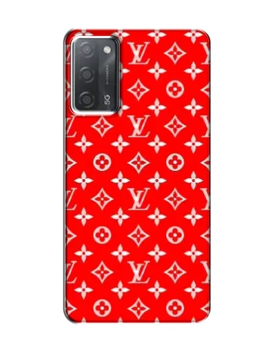 Чехол для OPPO A55 с картинкой «Яркий паттерн LV»