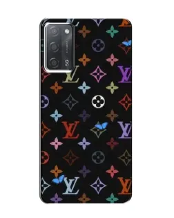 Чехол для OPPO A55 с картинкой «Цветная монограмма LV»