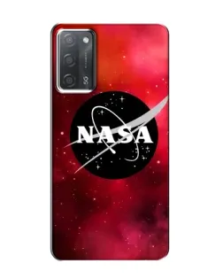 Чохол для OPPO A55 з картинкою «NASA — червона туманність»