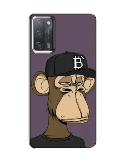 Чохол для OPPO A55 з картинкою «Bored Ape в кепці»