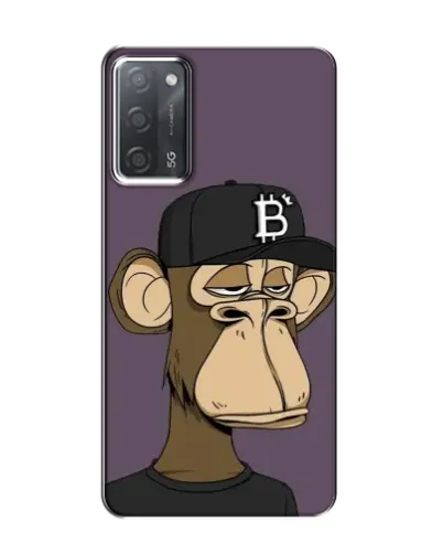 Чехол для OPPO A55 с картинкой «Bored Ape в кепке» Чехол для OPPO A55 с картинкой «Bored Ape в кепке»