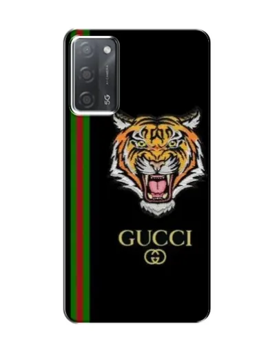 Чехол для OPPO A55 с картинкой «Тигр Gucci»