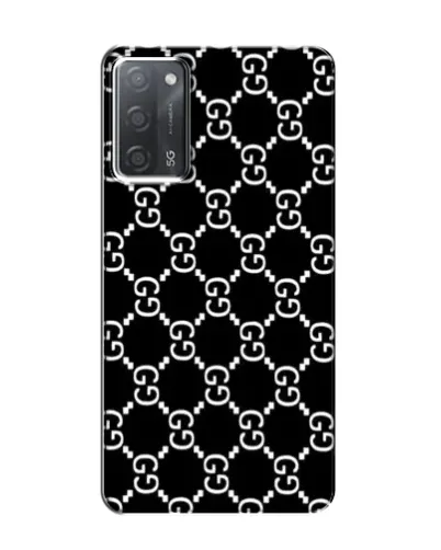 Чехол для OPPO A55 с картинкой «Gucci — сетчатый паттерн»