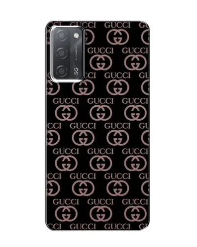 Чехол для OPPO A55 с картинкой «Классическая монограмма Gucci»
