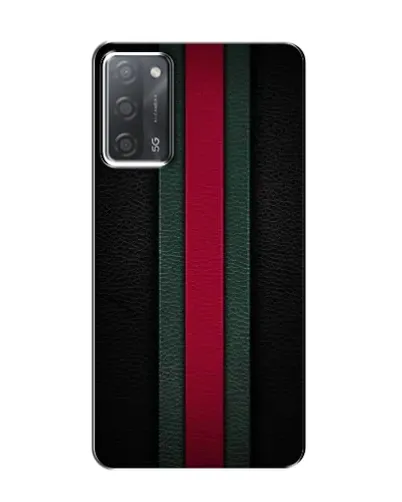Чехол для OPPO A55 с картинкой «Gucci — неоновая линия»