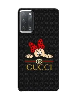 Чехол для OPPO A55 с картинкой «Минни Маус Gucci — черный» Чехол для OPPO A55 с картинкой «Минни Маус Gucci — черный»