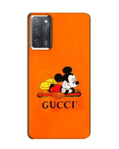 Чехол для OPPO A55 с картинкой «Микки Маус Gucci — оранж» Чехол для OPPO A55 с картинкой «Микки Маус Gucci — оранж»