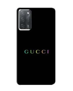 Чехол для OPPO A55 с картинкой «Gucci — неоновый минимализм» Чехол для OPPO A55 с картинкой «Gucci — неоновый минимализм»