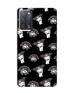 Чохол для OPPO A55 з картинкою «Чорний паттерн Kuromi» Чохол для OPPO A55 з картинкою «Чорний паттерн Kuromi»