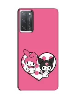 Чохол для OPPO A55 з картинкою «Kuromi та My Melody» Чохол для OPPO A55 з картинкою «Kuromi та My Melody»