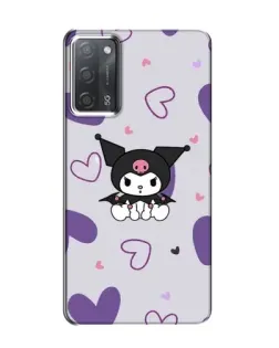 Чохол для OPPO A55 з картинкою «Kuromi та лавандові серця» Чохол для OPPO A55 з картинкою «Kuromi та лавандові серця»