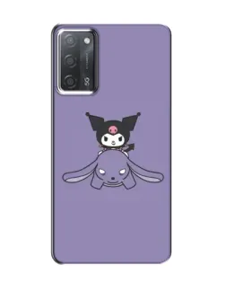 Чохол для OPPO A55 з картинкою «Kuromi на ліловому фоні» Чохол для OPPO A55 з картинкою «Kuromi на ліловому фоні»
