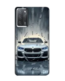 Чохол для OPPO A55 з картинкою «BMW у світлі фар»
