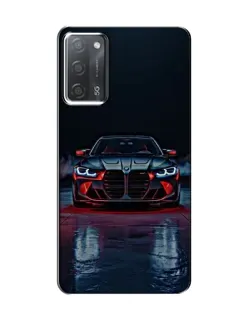 Чохол для OPPO A55 з картинкою «BMW на мокрій дорозі»