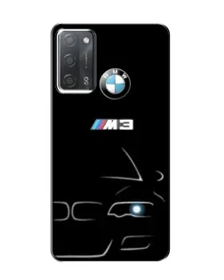 Чохол для OPPO A55 з картинкою «Мінімалістичний принт BMW M3»