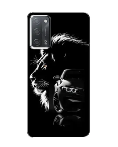 Чохол для OPPO A55 з картинкою «BMW та лев» Чохол для OPPO A55 з картинкою «BMW та лев»