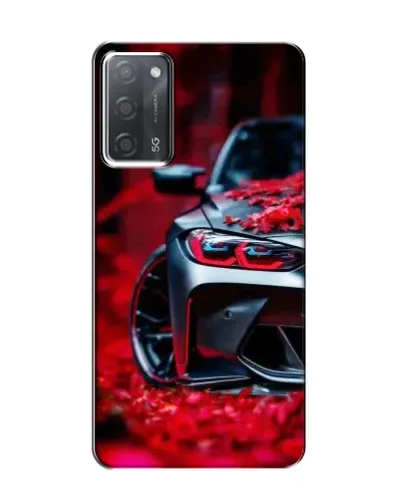 Чохол для OPPO A55 з картинкою «Спортивна BMW та квіти» Чохол для OPPO A55 з картинкою «Спортивна BMW та квіти»