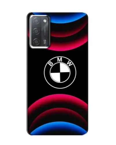 Чохол для OPPO A55 з картинкою «Логотип BMW та неонові дуги» Чохол для OPPO A55 з картинкою «Логотип BMW та неонові дуги»