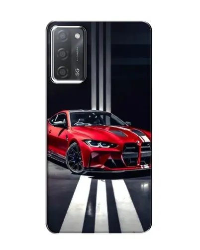 Чохол для OPPO A55 з картинкою «Червона BMW на дорозі» Чохол для OPPO A55 з картинкою «Червона BMW на дорозі»