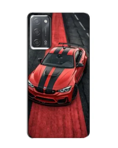Чохол для OPPO A55 з картинкою «BMW на червоній доріжці» Чохол для OPPO A55 з картинкою «BMW на червоній доріжці»