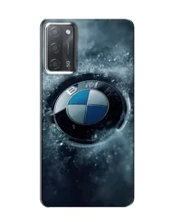Чохол для OPPO A55 з картинкою «Логотип BMW — лід»