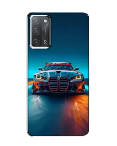 Чохол для OPPO A55 з картинкою «BMW — вогні неону» Чохол для OPPO A55 з картинкою «BMW — вогні неону»