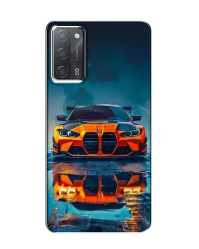 Чохол для OPPO A55 з картинкою «BMW — золота емблема» Чохол для OPPO A55 з картинкою «BMW — золота емблема»