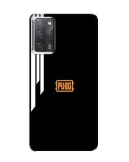 Чохол для OPPO A55 з картинкою «PUBG — вертикальні лінії»