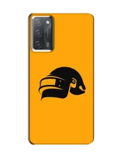 Чохол для OPPO A55 з картинкою «PUBG — золотий шолом»