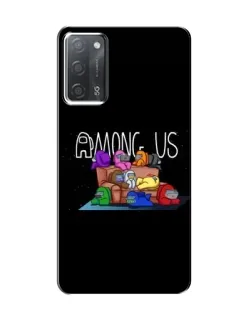Чохол для OPPO A55 з картинкою «Логотип Among Us»