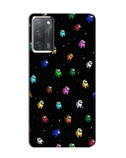 Чохол для OPPO A55 з картинкою «Екіпаж Among Us»