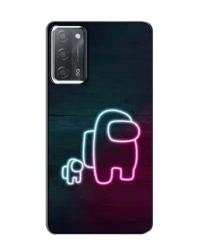 Чохол для OPPO A55 з картинкою «Among Us неон-арт» Чохол для OPPO A55 з картинкою «Among Us неон-арт»
