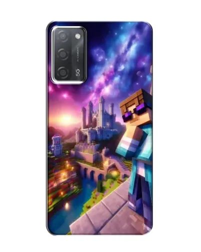 Чохол для OPPO A55 з картинкою «Стів та космос» Чохол для OPPO A55 з картинкою «Стів та космос»