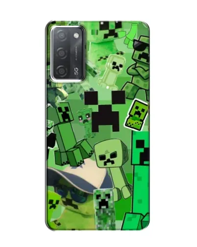 Чохол для OPPO A55 з картинкою «Кріпери Minecraft» Чохол для OPPO A55 з картинкою «Кріпери Minecraft»
