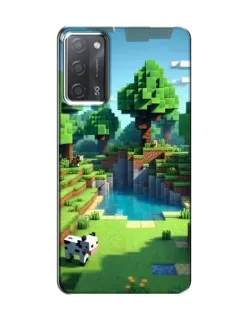 Чохол для OPPO A55 з картинкою «Minecraft літній день»