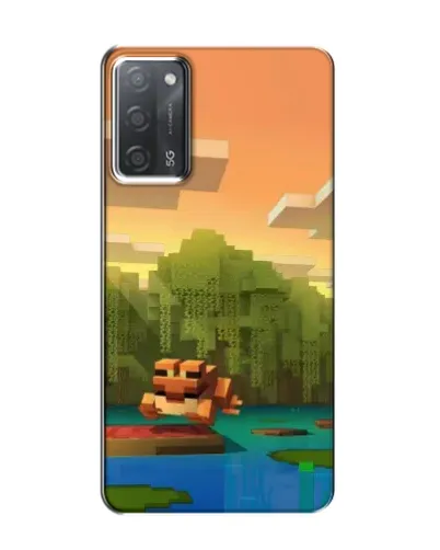 Чохол для OPPO A55 з картинкою «Майнкрафт захід сонця» Чохол для OPPO A55 з картинкою «Майнкрафт захід сонця»