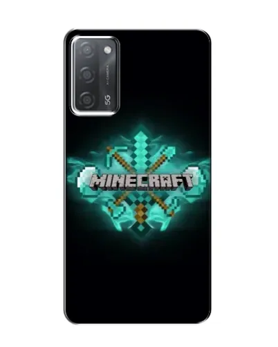 Чохол для OPPO A55 з картинкою «Minecraft Diamond лого» Чохол для OPPO A55 з картинкою «Minecraft Diamond лого»