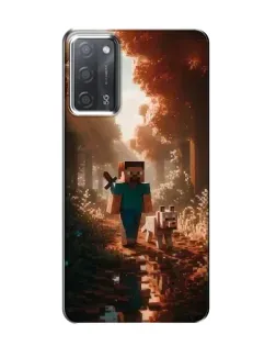 Чохол для OPPO A55 з картинкою «Стів у лісі»