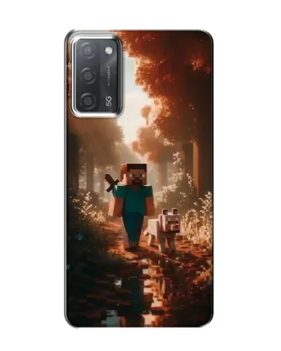 Чохол для OPPO A55 з картинкою «Стів у лісі» Чохол для OPPO A55 з картинкою «Стів у лісі»