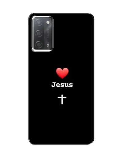 Чохол для OPPO A55 з картинкою «Серце - Jesus» Чохол для OPPO A55 з картинкою «Серце - Jesus»